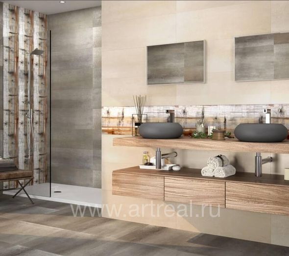 Керамическая плитка Dune Hipster в интерьере