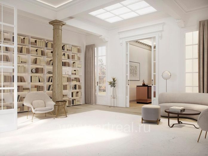 Porcelanosa Fontana Керамогранит Porcelanosa Fontana в интерьере