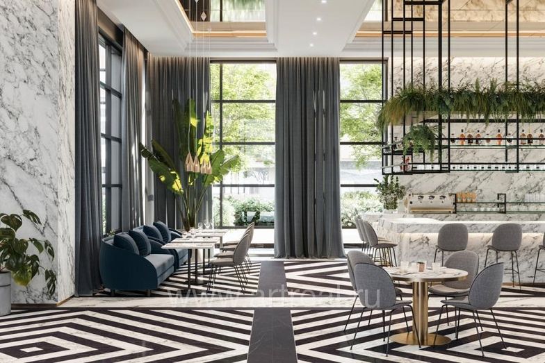 Керамогранит Xlight Nuba в интерьере