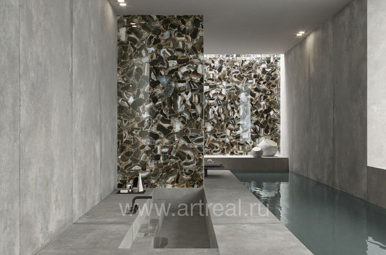 Керамогранит Ariostea Ultra Agata в интерьере