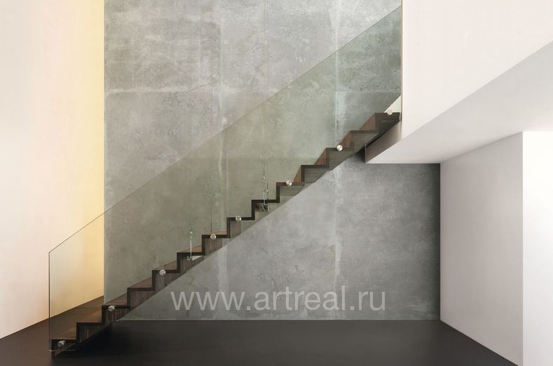 Керамогранит Ariostea Ultra Metal в интерьере