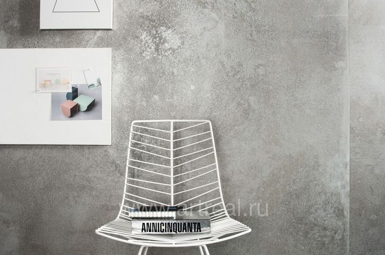 Керамогранит Ariostea Ultra Metal в интерьере