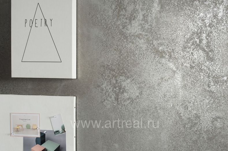 Керамогранит Ariostea Ultra Metal в интерьере