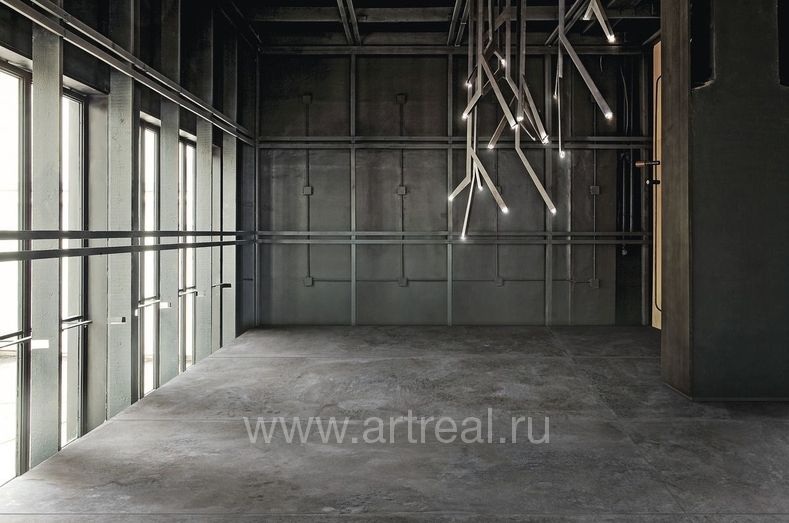 Керамогранит Ariostea Ultra Metal в интерьере