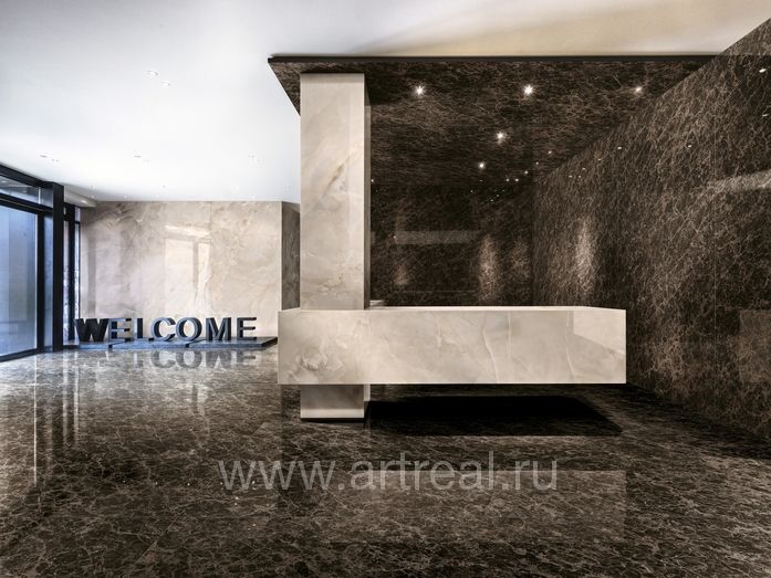 Керамогранит Ariostea Ultra Onici в интерьере