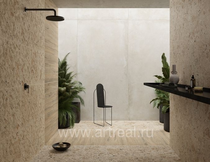 Керамогранит Ariostea Fragmenta Full Body в интерьере