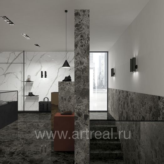 Керамогранит Ariostea Fragmenta Full Body в интерьере