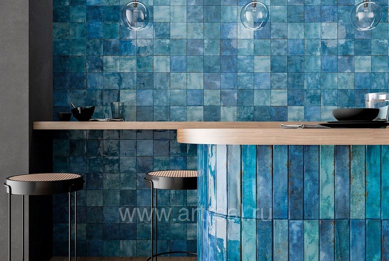 Керамическая плитка DNA Enamel в интерьере