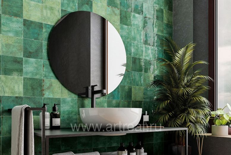 Керамическая плитка DNA Enamel в интерьере