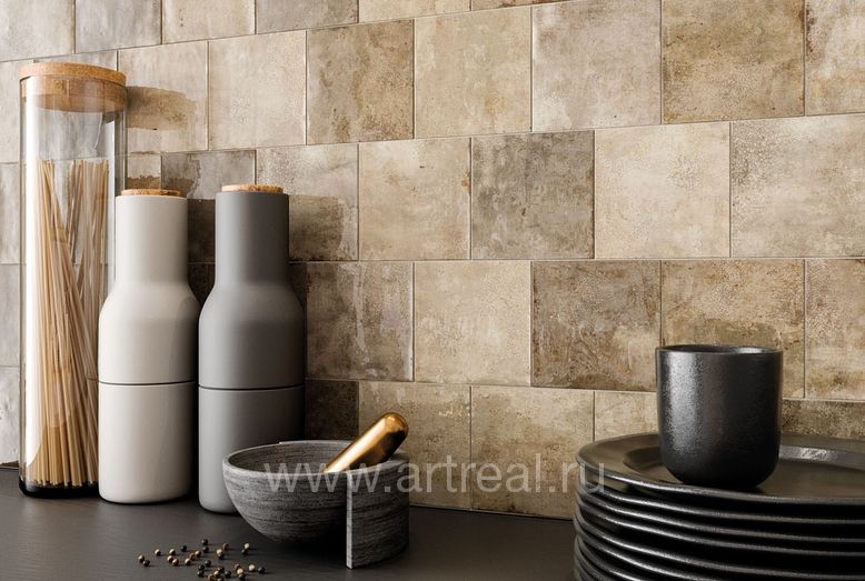 Керамическая плитка DNA Enamel в интерьере