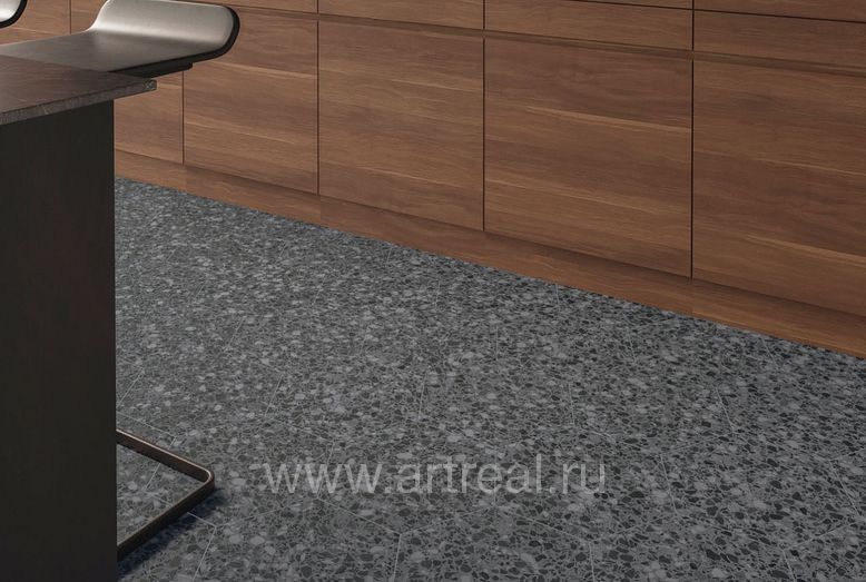 Керамогранит DNA Terrazzo в интерьере