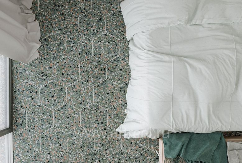 Керамогранит DNA Terrazzo в интерьере