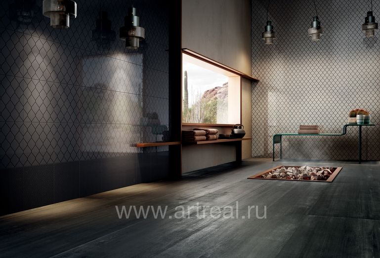 Керамическая плитка Iris Fence в интерьере