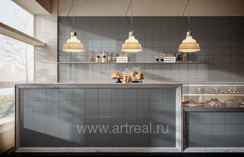 Керамическая плитка Iris Fence в интерьере