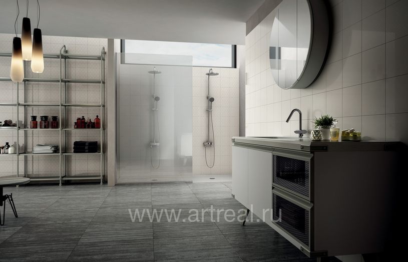 Керамическая плитка Iris Fence в интерьере