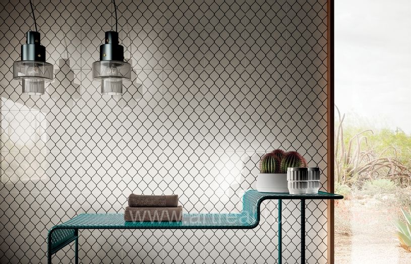 Керамическая плитка Iris Fence в интерьере