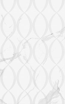 Creto Purity декор Scales Белый 25*40*8