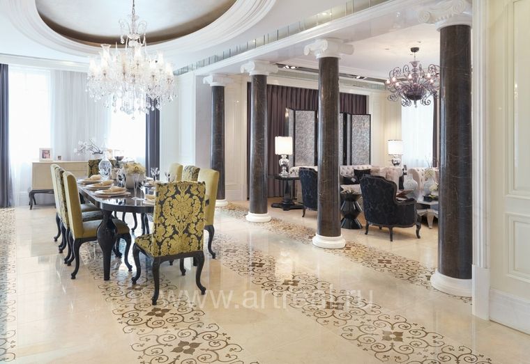 Керамогранит Italon Charme в интерьере