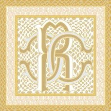 Roberto Cavalli Lush Logo RC Oro