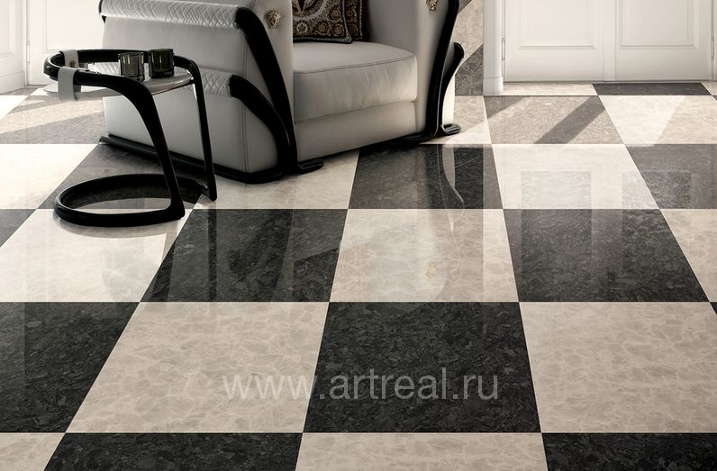 Versace Meteorite Керамогранит Versace Meteorite в интерьере