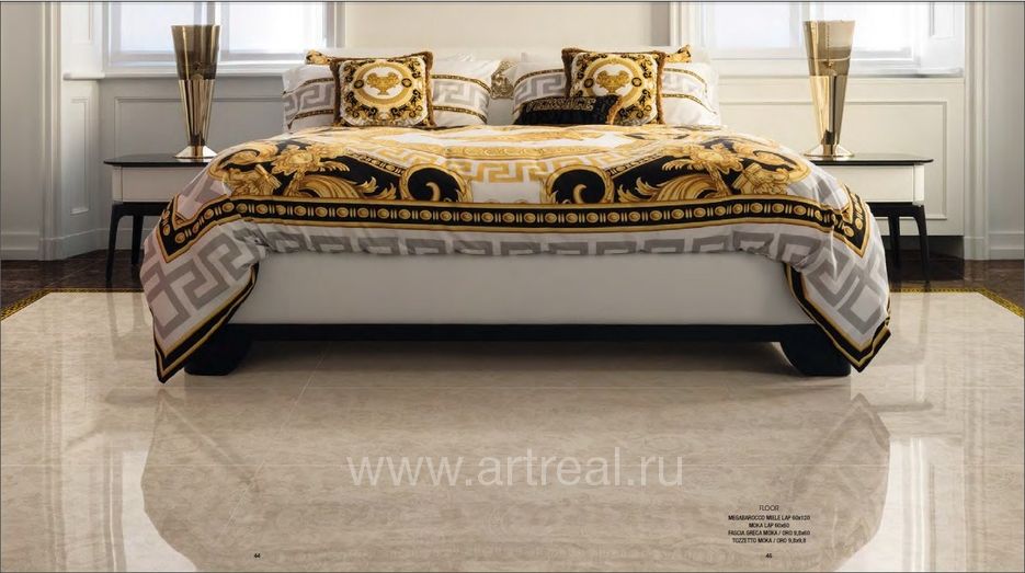 Versace Meteorite Керамогранит Versace Meteorite в интерьере