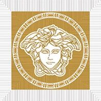 Versace Meteorite вставка Firma Medusa Bianco/Oro 9.8*9.8