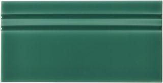 Adex Riviera плинтус Rodapie Rimini Green 10*20