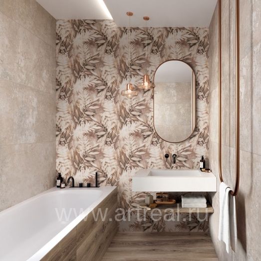 Керамическая плитка ABK Wide And Style Mini в интерьере