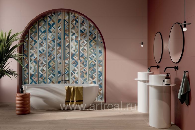 Керамическая плитка ABK Wide And Style Mini в интерьере