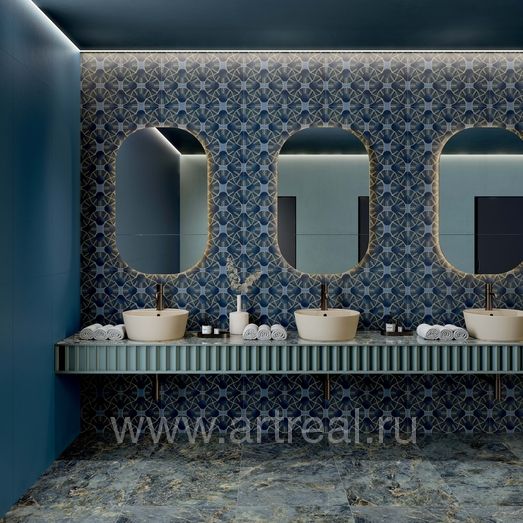 Керамическая плитка ABK Wide And Style Mini в интерьере