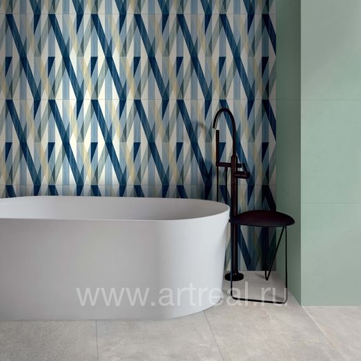 Керамическая плитка ABK Wide And Style Mini в интерьере