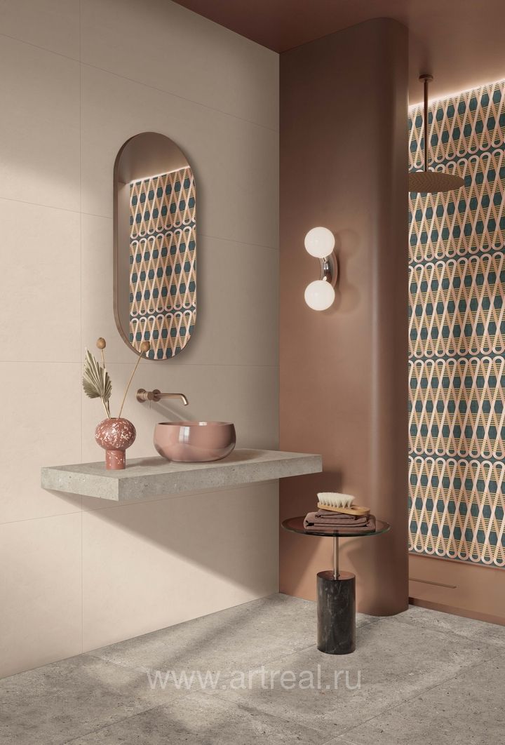 Керамическая плитка ABK Wide And Style Mini в интерьере