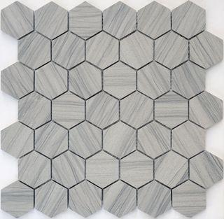 LeeDo Caramelle Pietrine Hexagonal Marmara Grey Pol Hex 23x40x8