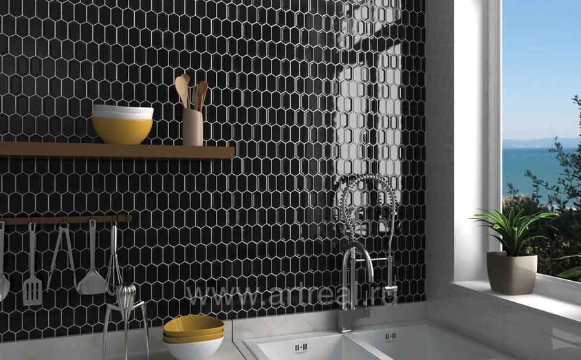 Мозаика LeeDo Caramelle Candylike в интерьере