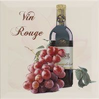 Monopole ceramica Chateau декор Chateau Pomerol 20*20