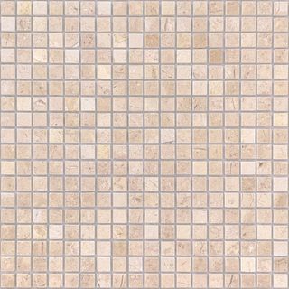 LeeDo Caramelle Pietrine 4 mm мозаика Crema Marfil POL 15x15x4 30.5*30.5*4