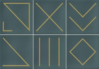 Vives Hanami настенная плитка Nagano Turquesa 23*33.5*9.1