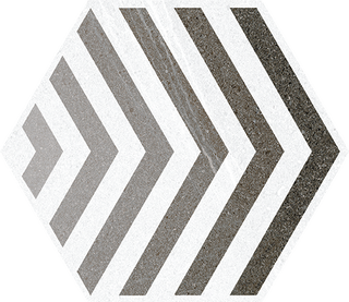 Vives Seine керамогранит Hexágono Lacroix Gris 23*26.6*8