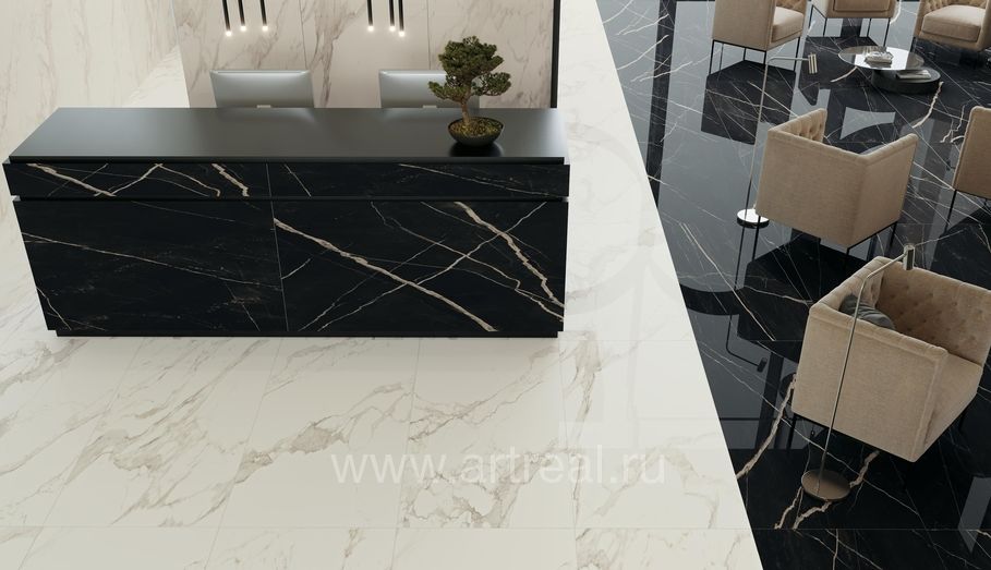 Керамогранит Atlas Concorde Russia Empire в интерьере