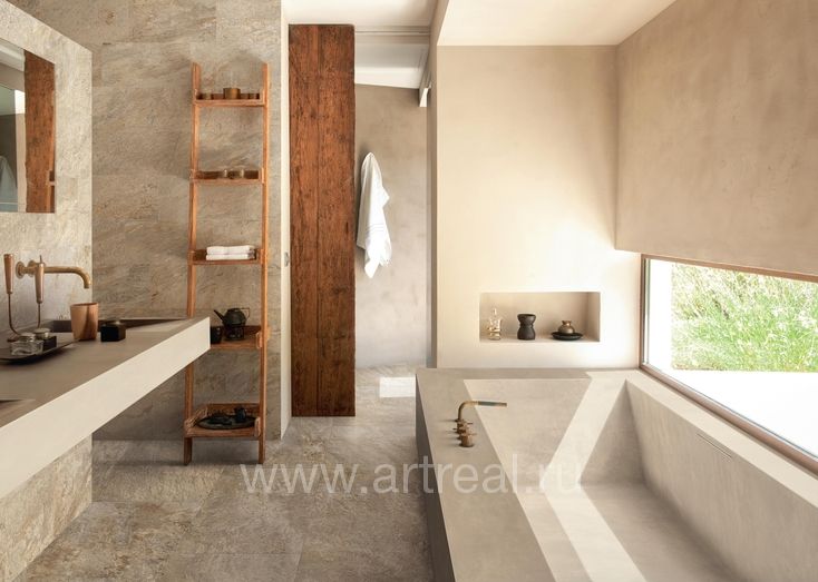 Керамогранит Atlas Concorde Norde в интерьере