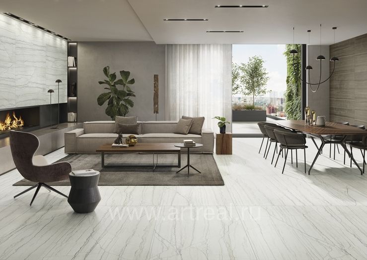 Керамогранит Italon Charme Advance Floor Project в интерьере