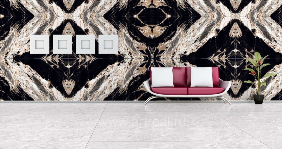 Bluezone Noks Керамогранит Bluezone Noks в интерьере