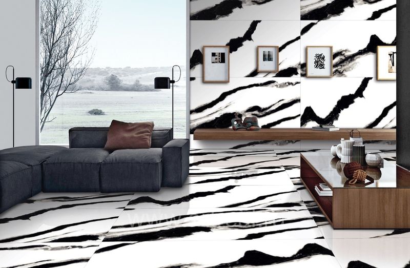 Bluezone Panda Керамогранит Bluezone Panda в интерьере