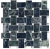 FMG Select мозаика Mosaico Aosta Green Marble Lucidato 9 mm 30*30