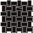 FMG Select мозаика Sahara Noir Shape Lucidato Sq. 30*30