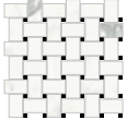 FMG Select мозаика Bianco Venato Extra Shape Lucidato Sq. 30*30