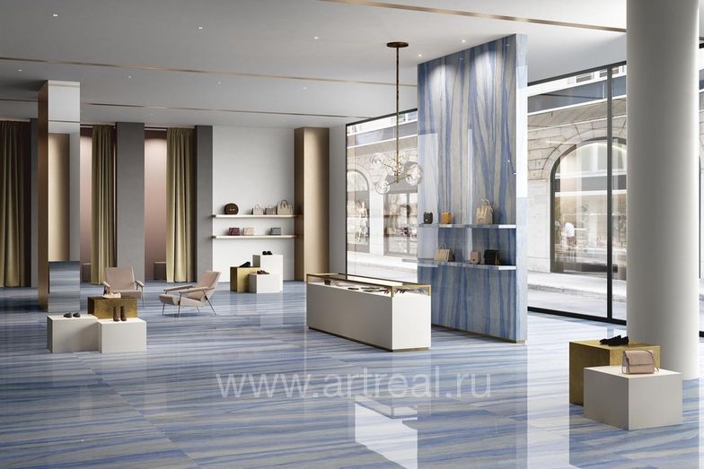 Керамогранит FMG Marmi в интерьере