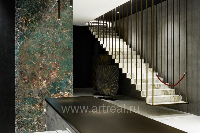 Керамогранит FMG Marmi в интерьере