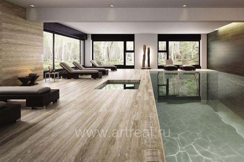 Керамогранит FMG Marmi в интерьере