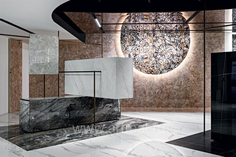 FMG Pietre e Metalli Керамогранит FMG Pietre e Metalli в интерьере